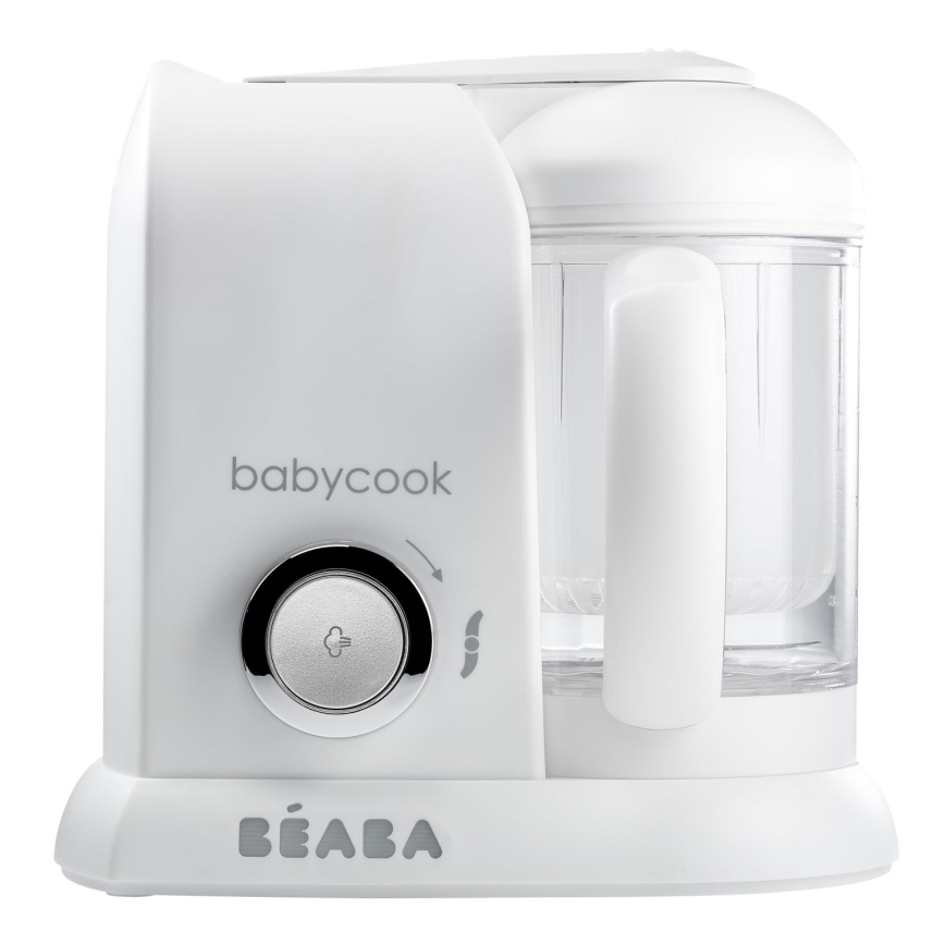 Beaba - Dampkoger med blender BABYCOOK hvid