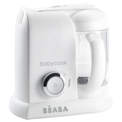 Beaba - Dampkoger med blender BABYCOOK hvid