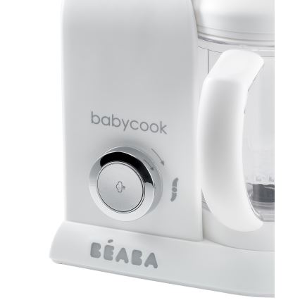 Beaba - Dampkoger med blender BABYCOOK hvid