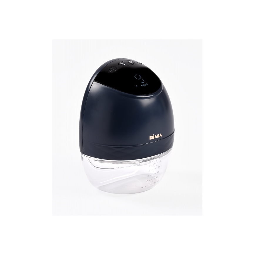 Beaba - Håndfri elektrisk brystpumpe 180 ml 1300 mAh blå
