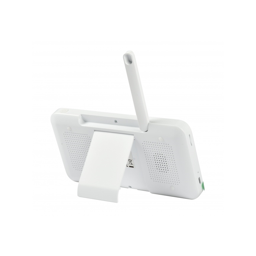 Beaba - Smart opladelig baby monitor med ZEN NIGHT 720p 5V 4000 mAh Wi-Fi i hvid