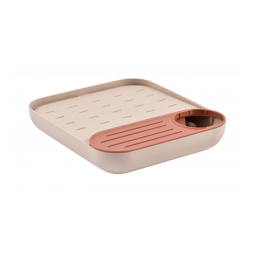 Beaba - Tørrestativ til flasker beige/orange