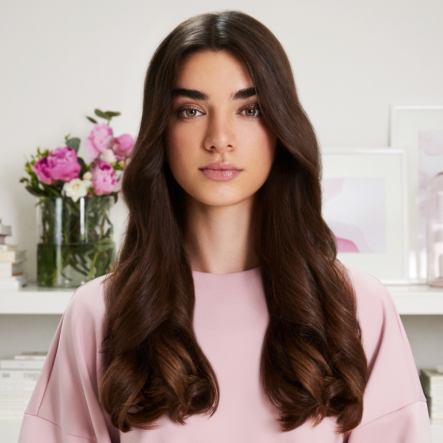 Bellissima 11847 - Varmluftsbørste 8-i-1 AIR WONDER 1000W/230V hvid/guld