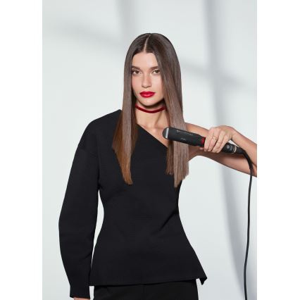 Bellissima 11948 - Glattejern med LCD-display, infrarød, 60W/230V, sort