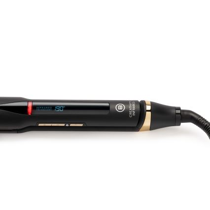 Bellissima 11948 - Glattejern med LCD-display, infrarød, 60W/230V, sort