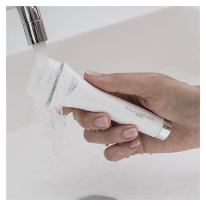 Bellissima 5167 - Ansigtsrensebørste PURE&LIGHT 1xAA cremefarvet
