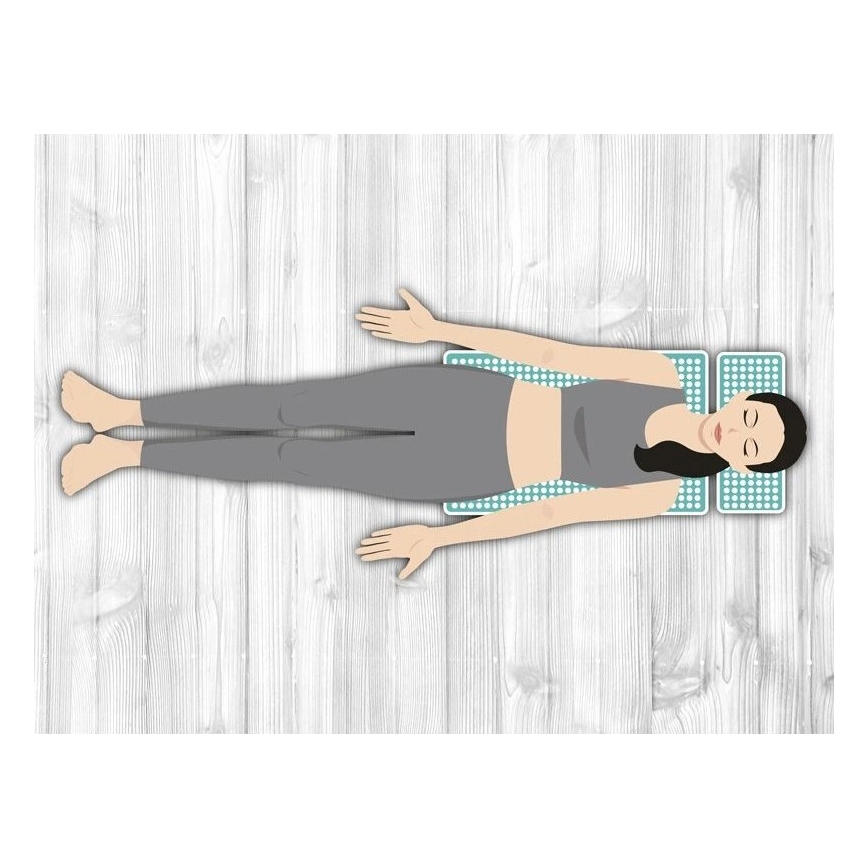 Beper - Akupressurmåtte og pude, mintgrøn