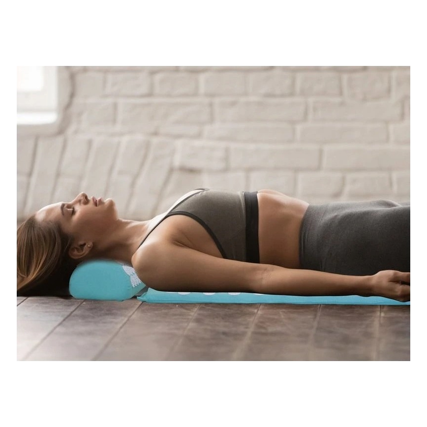 Beper - Akupressurmåtte og pude, mintgrøn