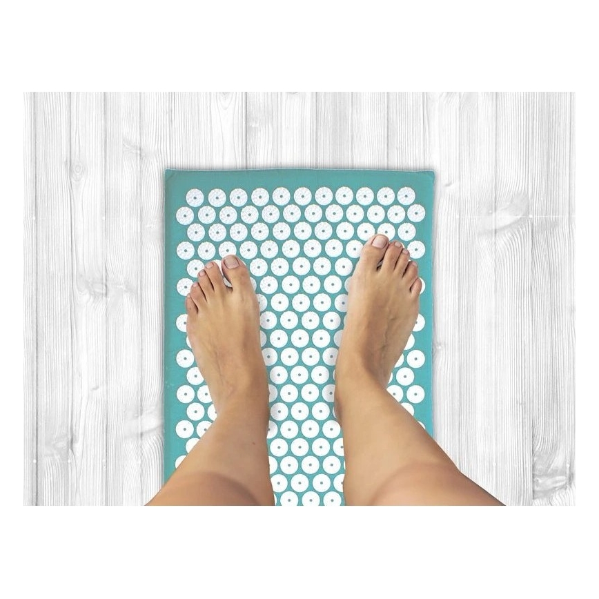 Beper - Akupressurmåtte og pude, mintgrøn