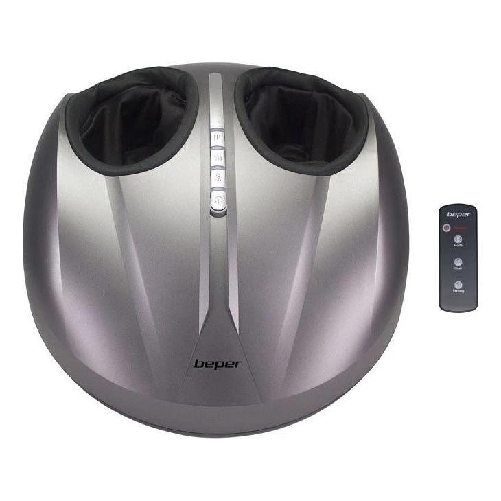 Beper - Fodmassageapparat SHIATSU 36W/230V + fjernbetjening