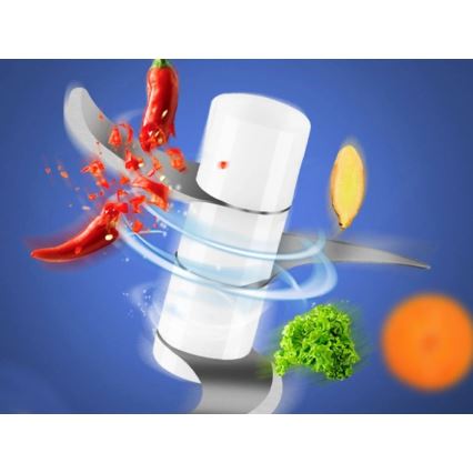 Beper - Genopladelig minihakker 30W/5V 1500 mAh 250 ml