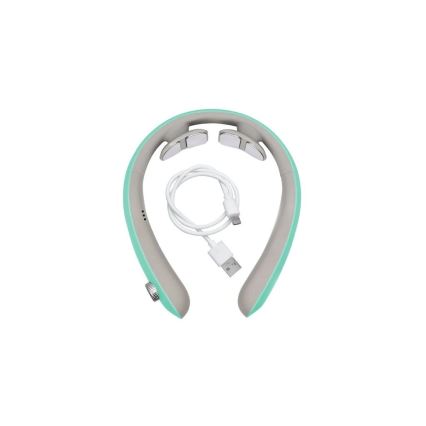 Beper - Genopladelig nakkemassageapparat EMS 5V/900 mAh mintgrøn