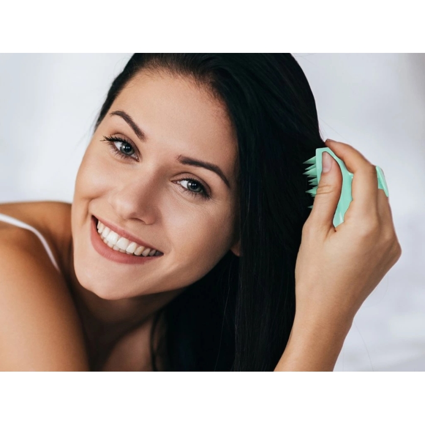 Beper - Massagebørste til hovedbunden, mintgrøn