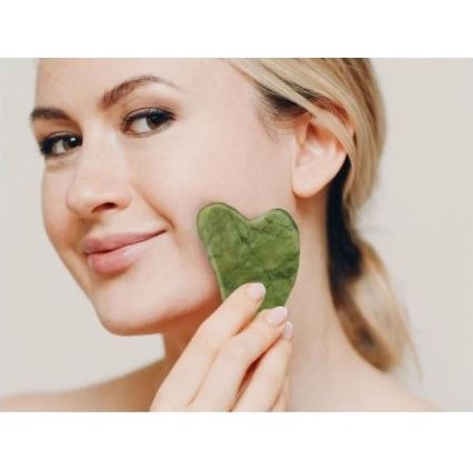 Beper - Massagerulle og Gua Sha-sten i nefrit