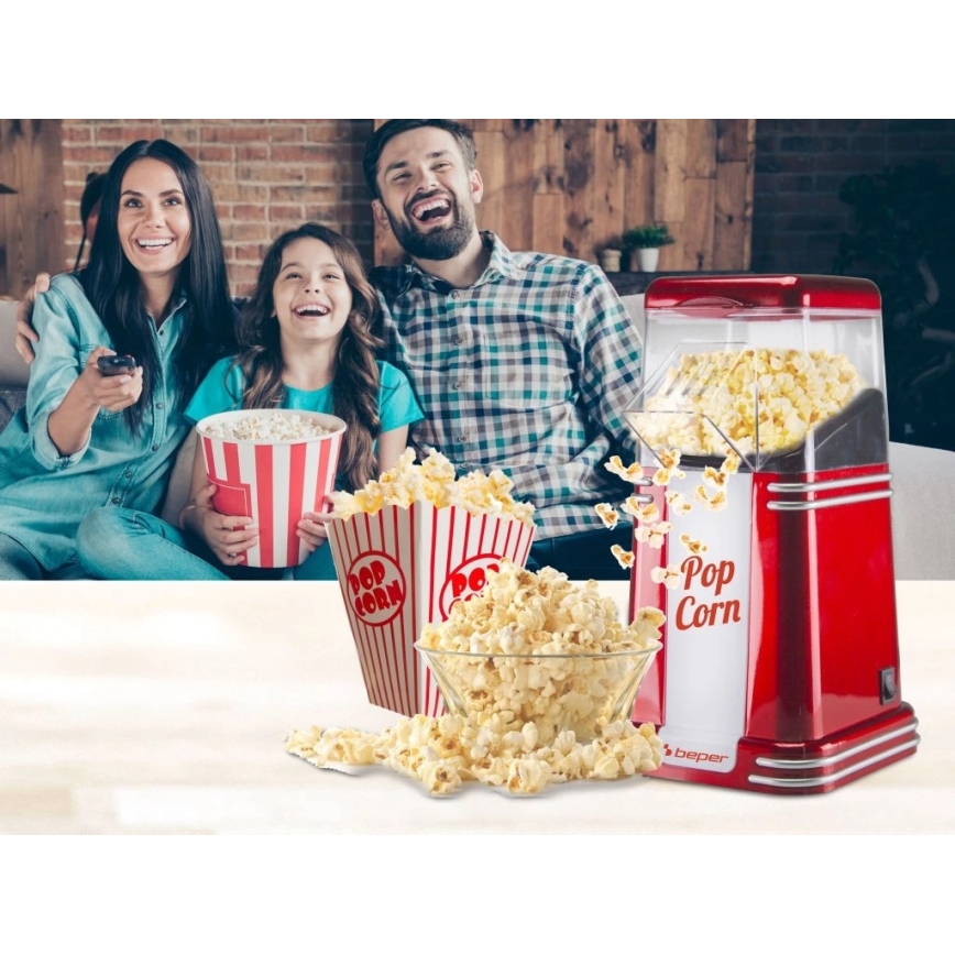 Beper - Popcornmaskine 1200W/230V