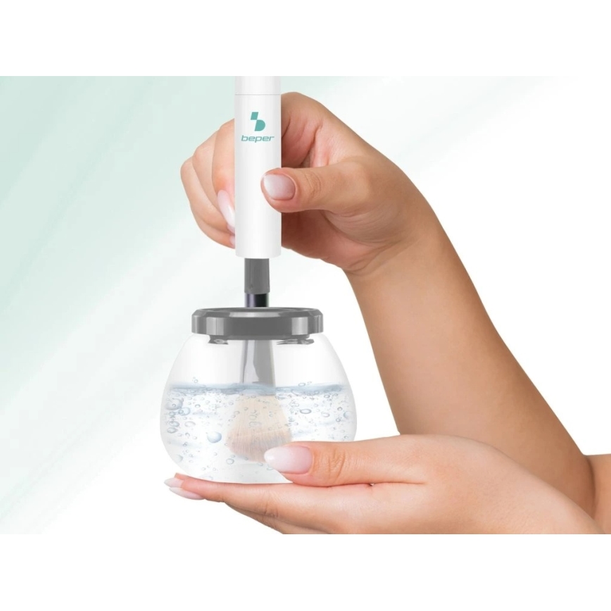 Beper - Renseapparat til makeupbørster 2xAAA