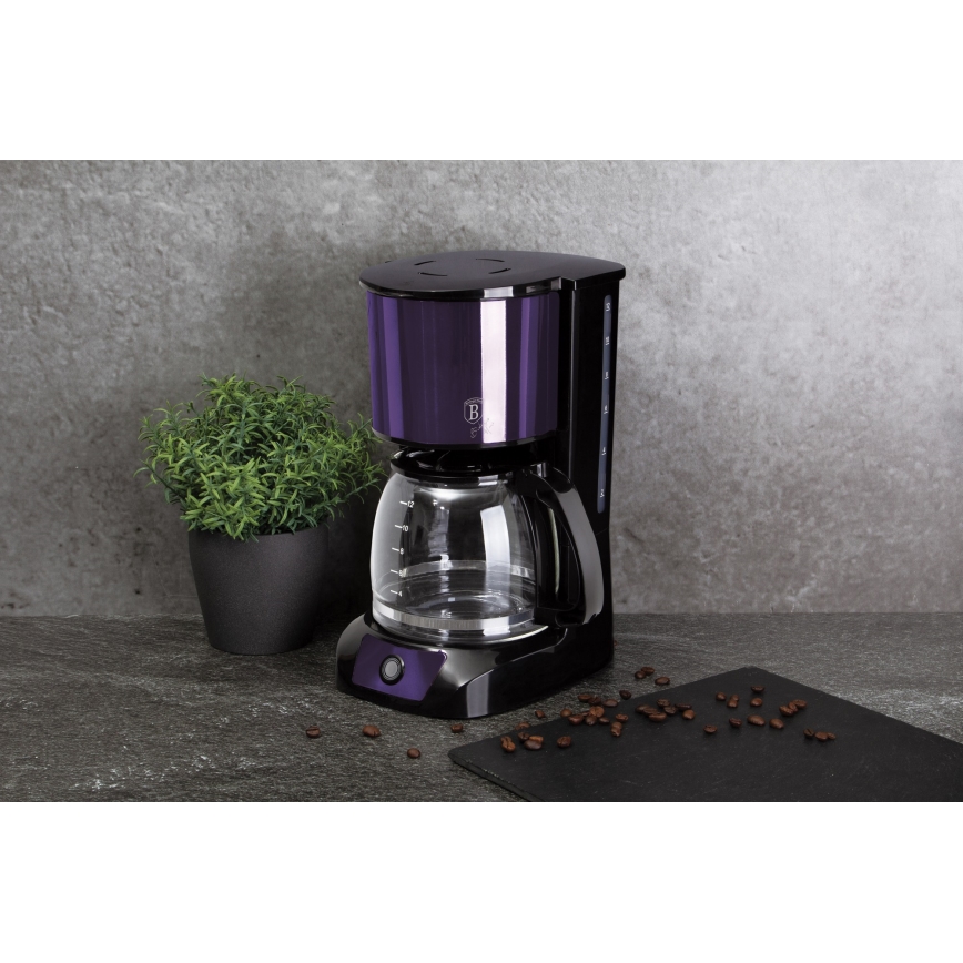 BerlingerHaus - Kaffemaskine 1,5 l med temperaturbevaring-funktion lilla