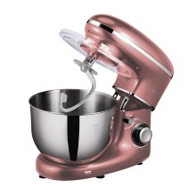 BerlingerHaus - Køkkenmaskine med skål rustfrit stål 1300W/230V rosenguld