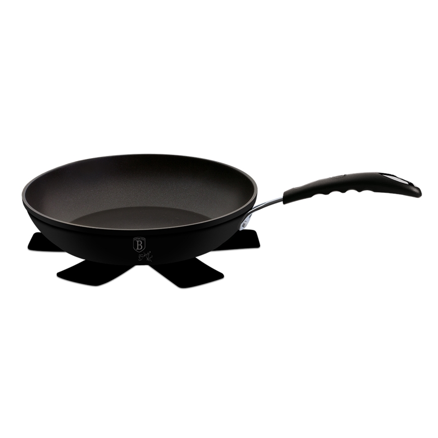 BerlingerHaus - Stegepande med titaniumoverflade 24 cm sort