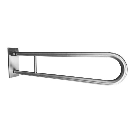 Beslag 10x25 cm rustfrit stål/sølv