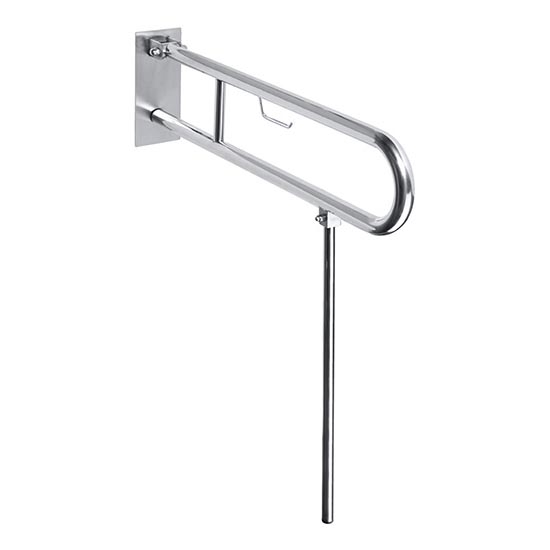 Beslag 10x25 cm, rustfrit stål/sølv