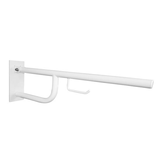 Beslag med holder 10x25 cm hvid