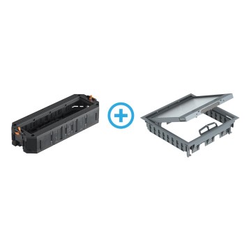 BETTERMANN - Gulvboks til dobbelte gulve 24 moduler (12 enheder 45x45)