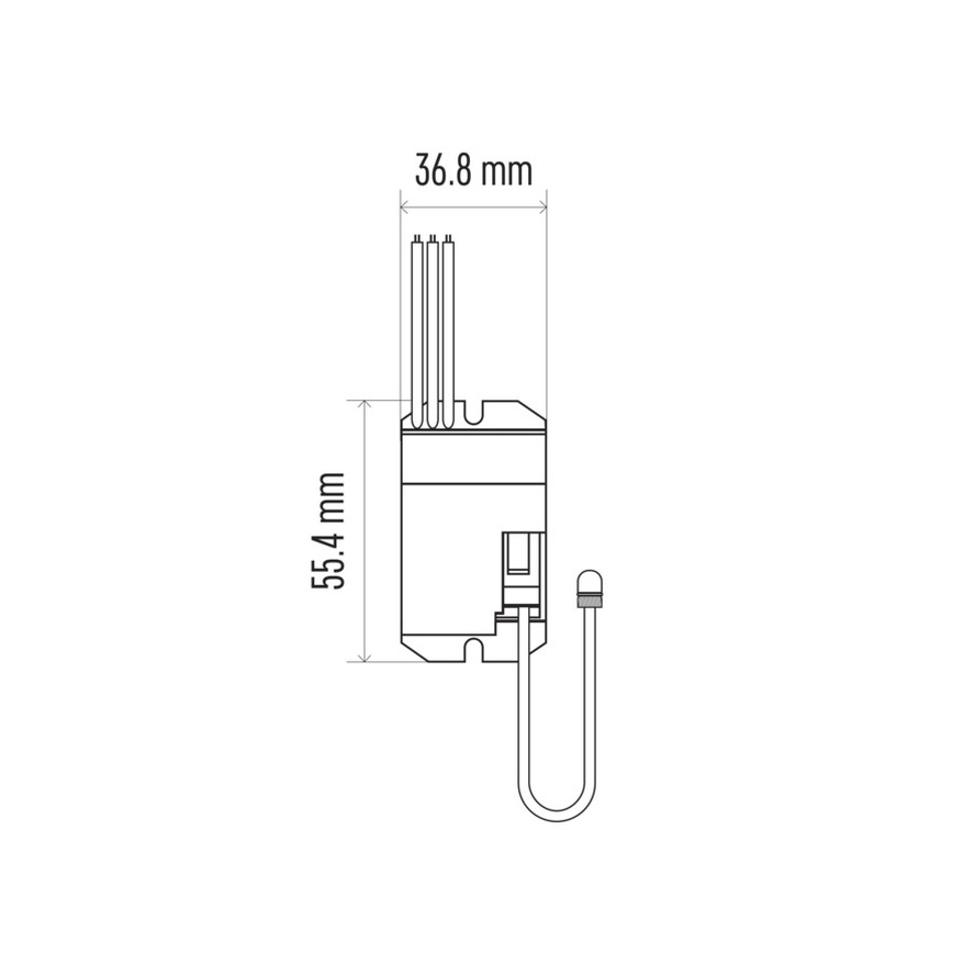 Bevægelsesinfra sensor PIR B 800W / 230V