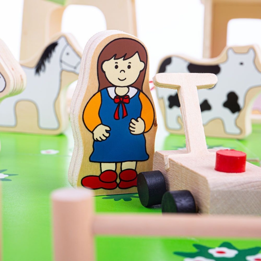 Bigjigs Toys - Bondegård træ