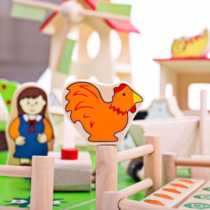 Bigjigs Toys - Bondegård træ