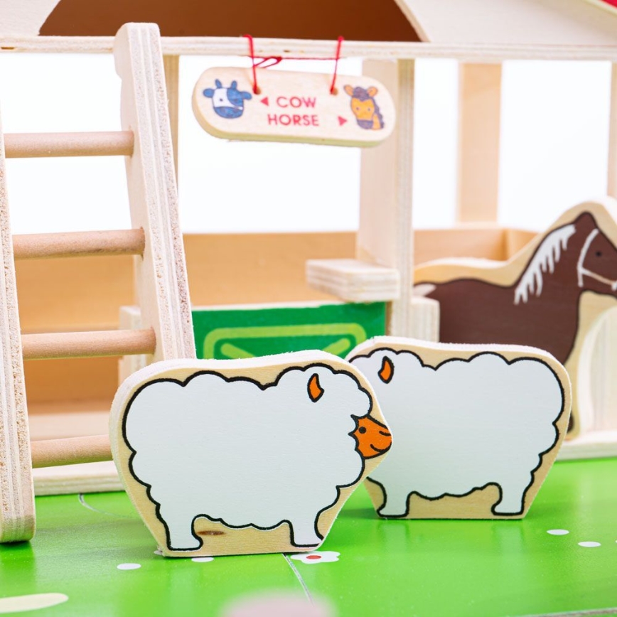 Bigjigs Toys - Bondegård træ