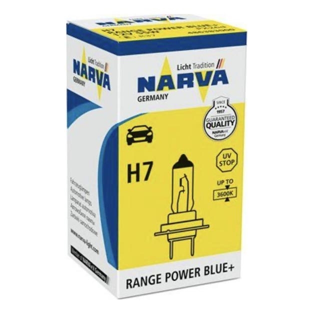 Bilpære H7 PX26d/55W/12V 3700K - Narva 48638RPNVAB1