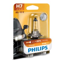 Bilpære Philips VISION 12972PRB1 H7 PX26d/55W/12V 3200K