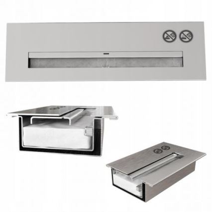 Kratki - BIO pejs 40,2x70 cm 2 kW hvid