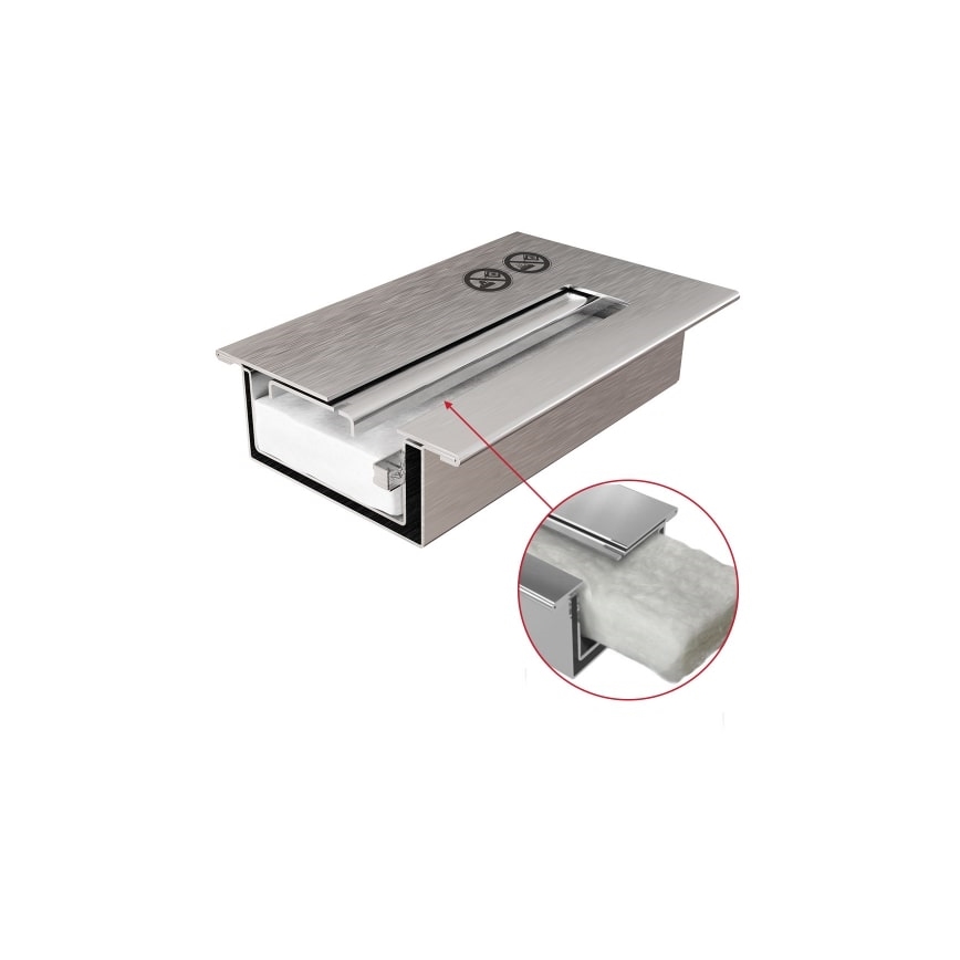 Kratki - BIO pejs 40,2x70 cm 2 kW hvid