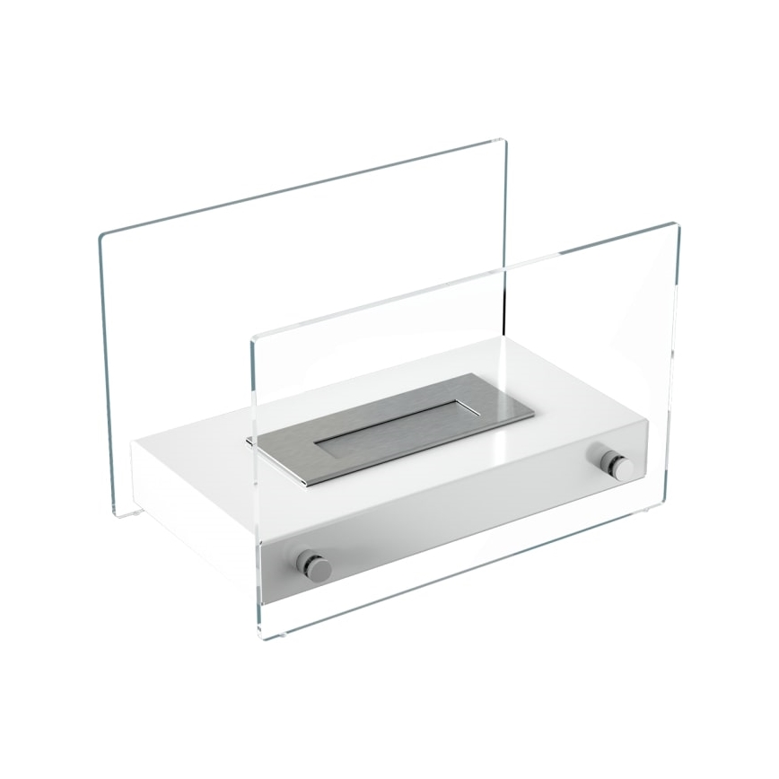 Kratki - BIO pejs 25,2x39 cm 1 kW hvid