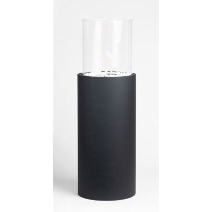 BIO pejs ROMA 26,5x80,5 cm 2kW sort + beskyttelsesdæksel