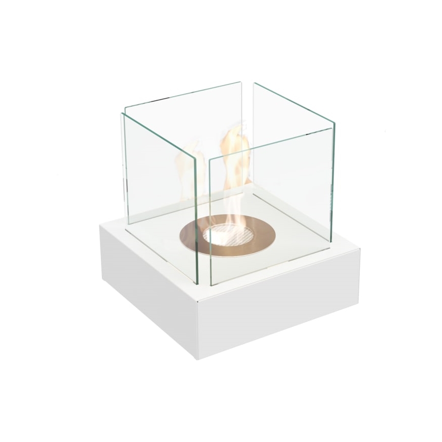Kratki - BIO pejs 30,3x30 cm 1 kW hvid