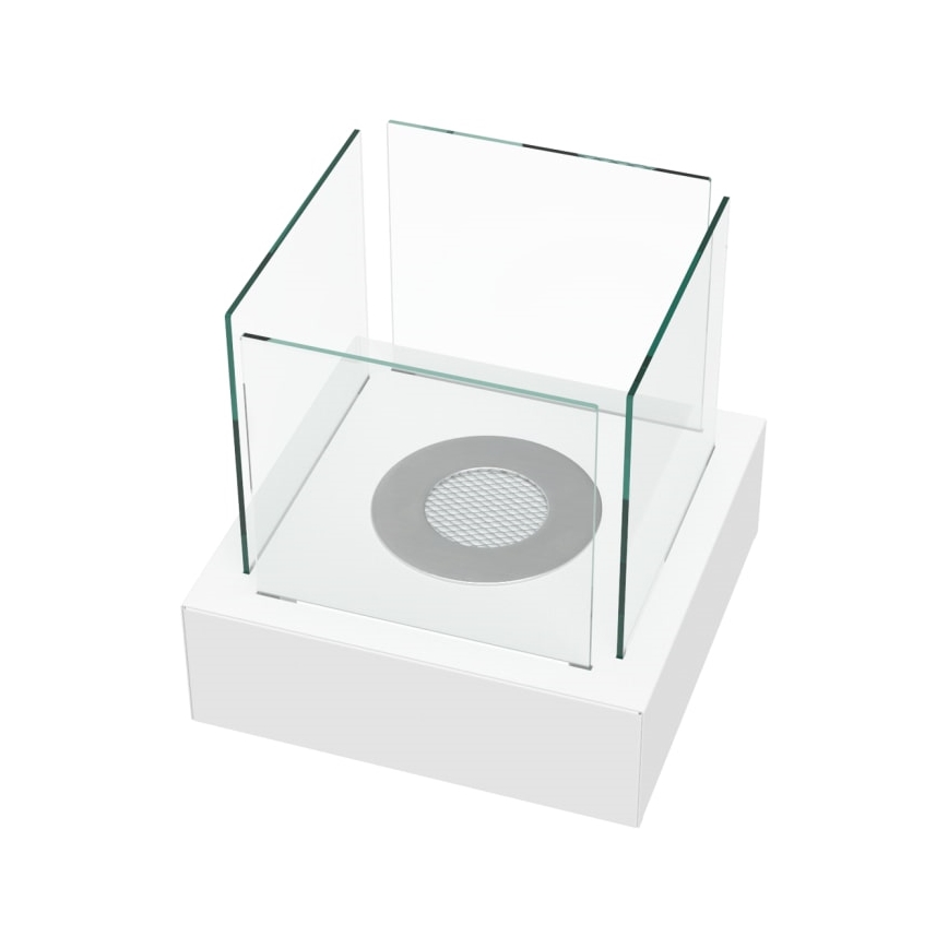 Kratki - BIO pejs 30,3x30 cm 1 kW hvid