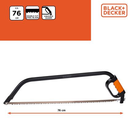 BLACK+DECKER - Rammesav 76 cm