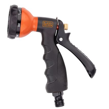 BLACK+DECKER - Vandingspistol med 3 tilslutningsdele