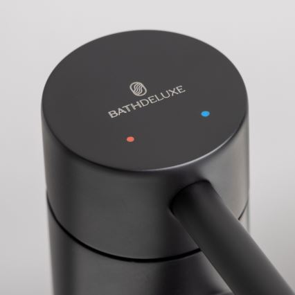 Blandingsbatteri til håndvask RINGSTED 17,8 cm mat sort