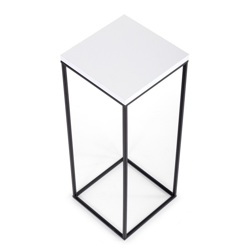 Blomstativ BASICLOFT 60x24 sort/hvid