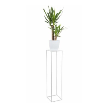 Blomstativ 100x24 cm hvid