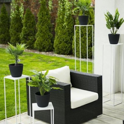 Blomstativ 100x24 cm hvid