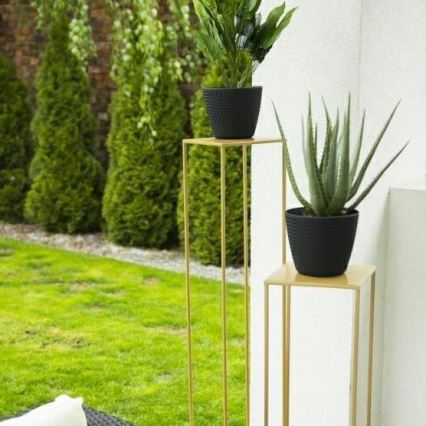 Blomstativ 100x24 cm i guld