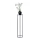 Blomstativ 100x24 cm sort