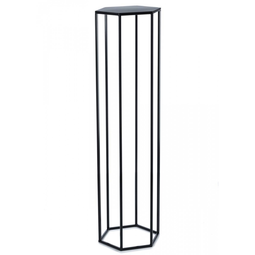 Blomstativ 100x24 cm sort