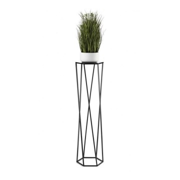 Blomstativ 100x24 cm sort