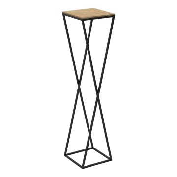 Blomstativ 100x24 cm sort
